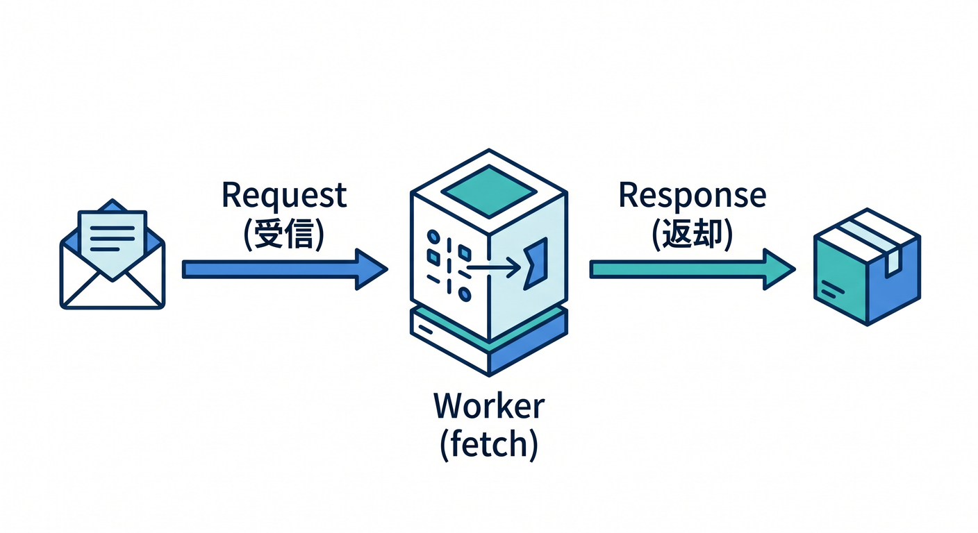 Cloudflare Worker Fetch Flow