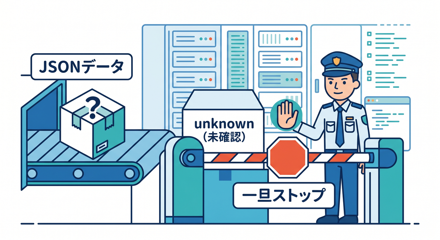 Receiving Data as Unknown