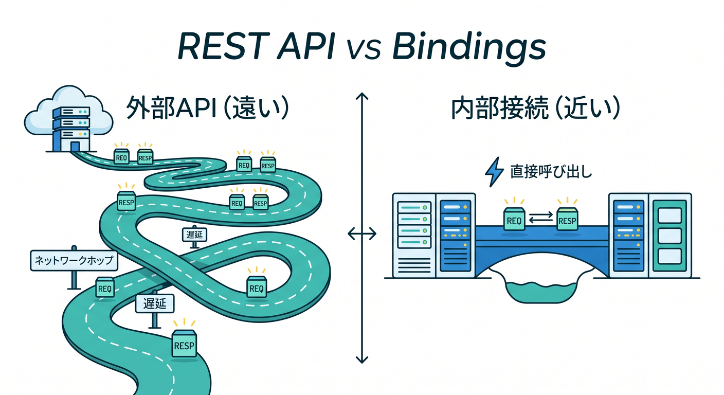REST API vs Bindings