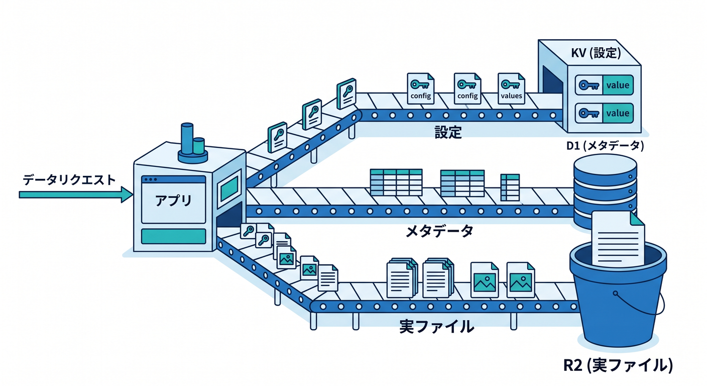 Combined Storage Architecture