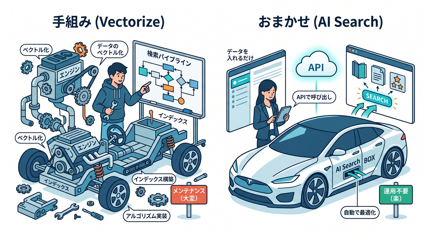 Vectorize vs AI Search