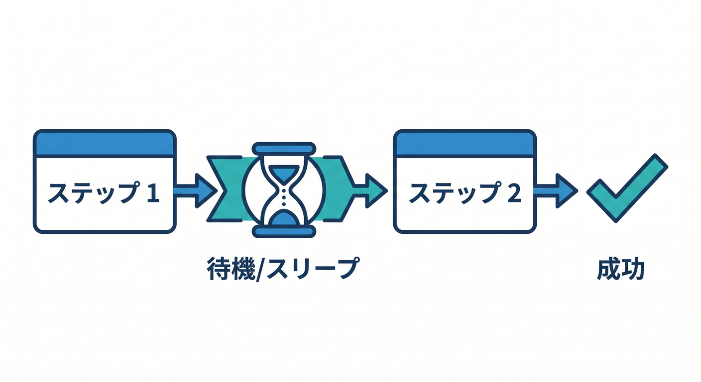 Workflow steps with pause, wait, and resume actions