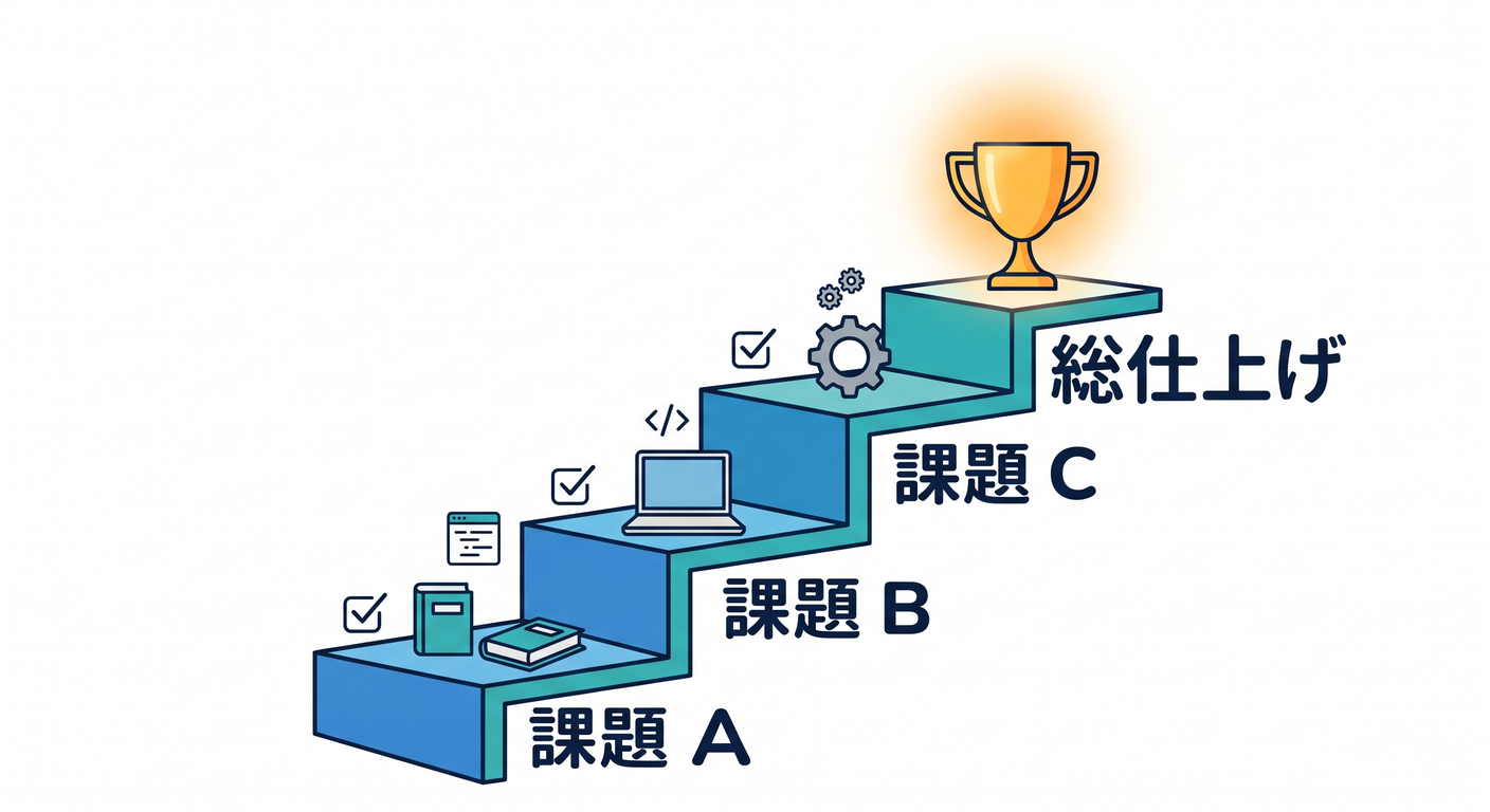Mini tasks to complete the learning journey