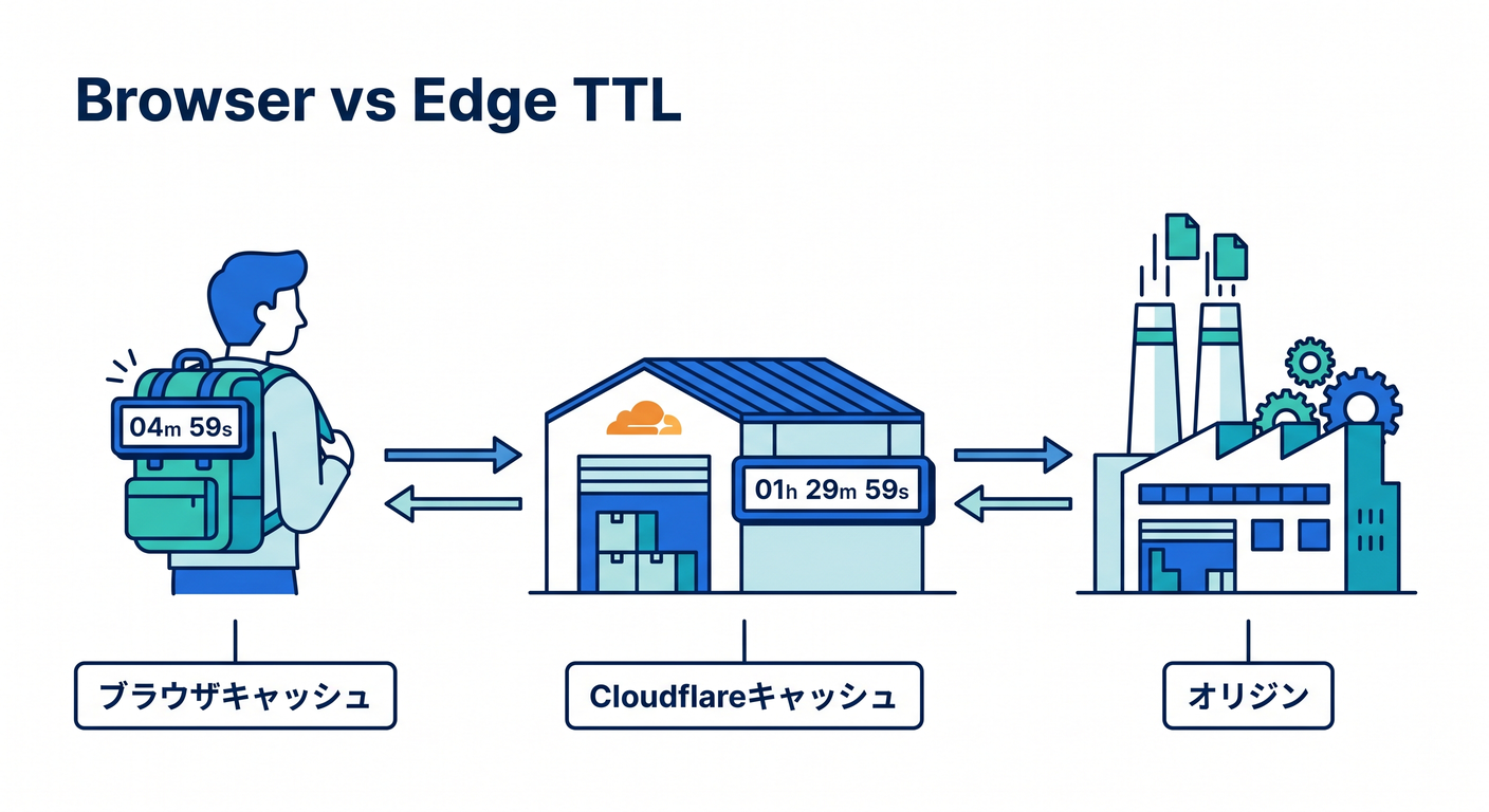 Browser vs Edge TTL