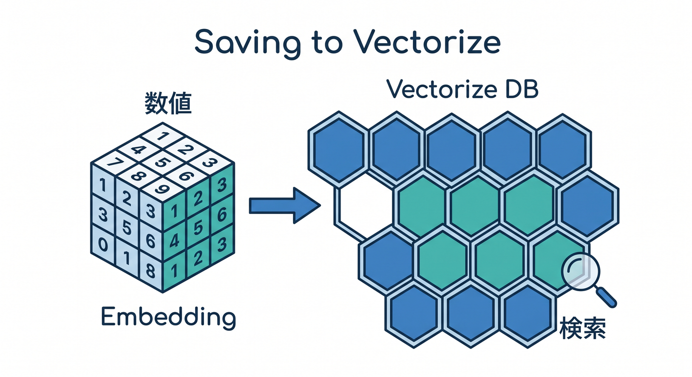 Saving to Vectorize
