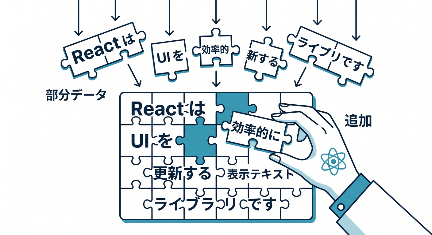 React Chunk Appending