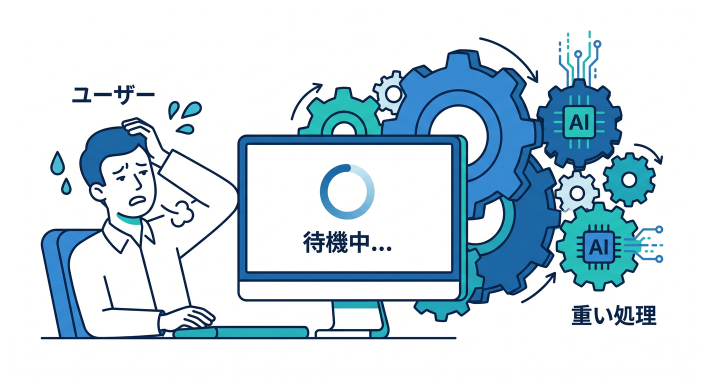 Pain of Synchronous Processing