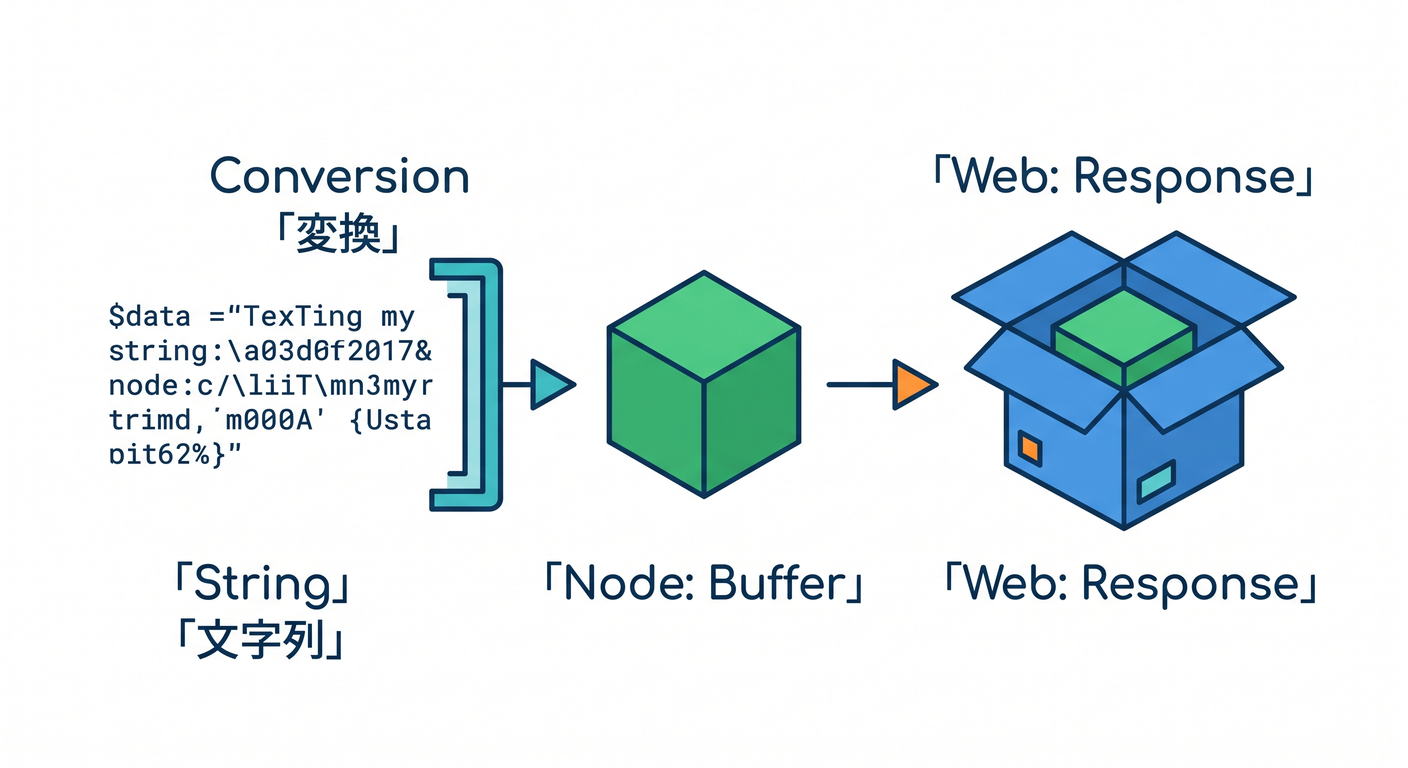 Using Node Buffer to create a Web Response