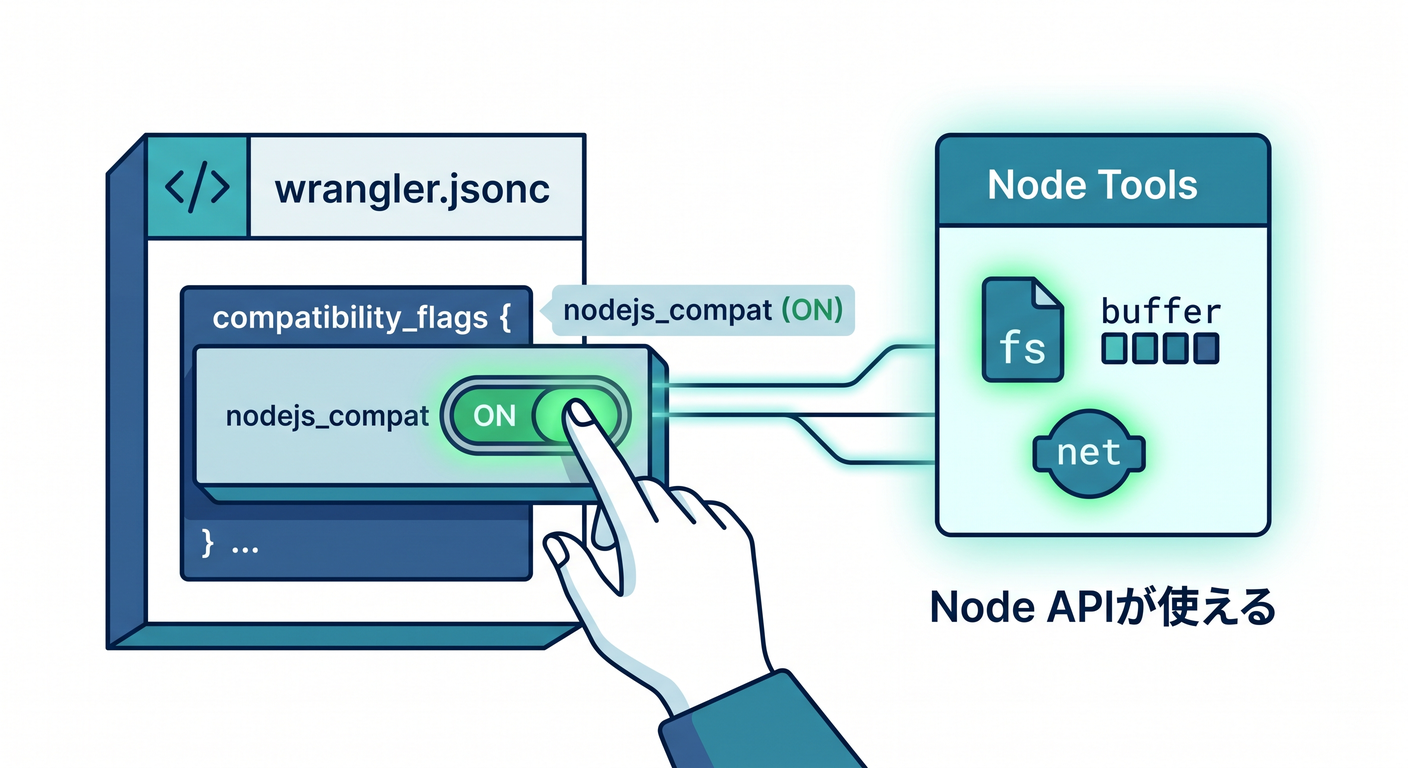 Enabling nodejs_compat in wrangler.jsonc