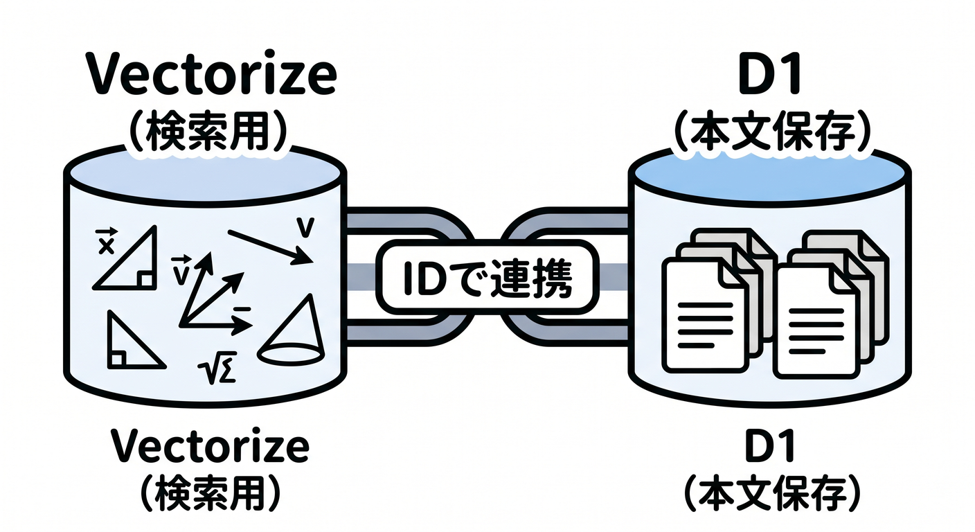 Linking Vectorize and D1