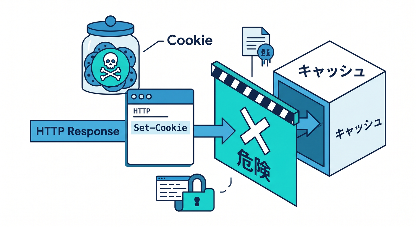 Warning about caching Set-Cookie