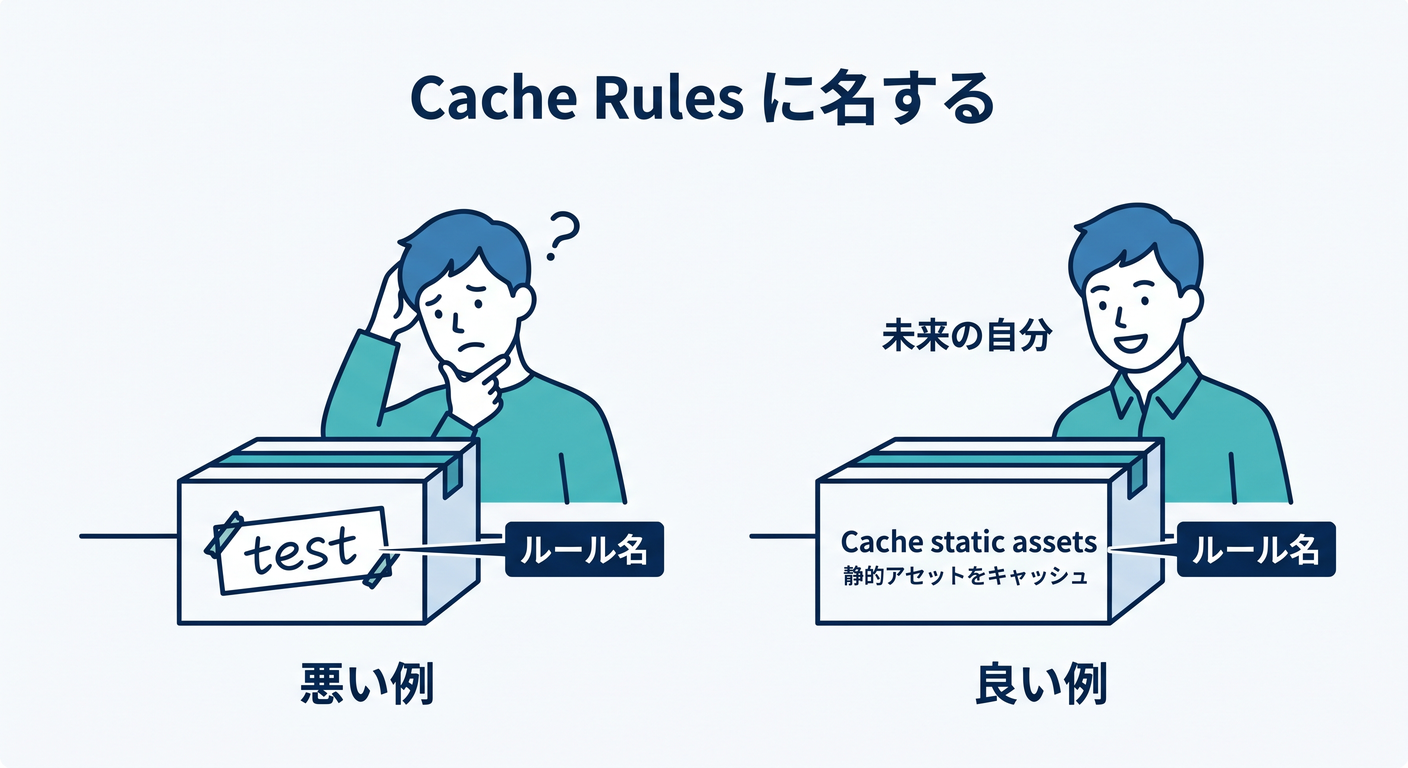 Naming Cache Rules