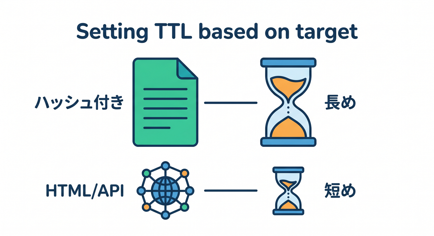 Setting TTL based on target