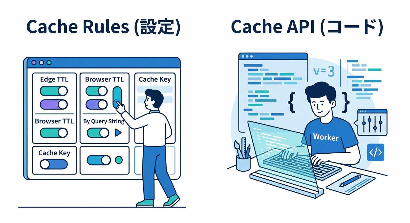 Cache Rules vs Cache API
