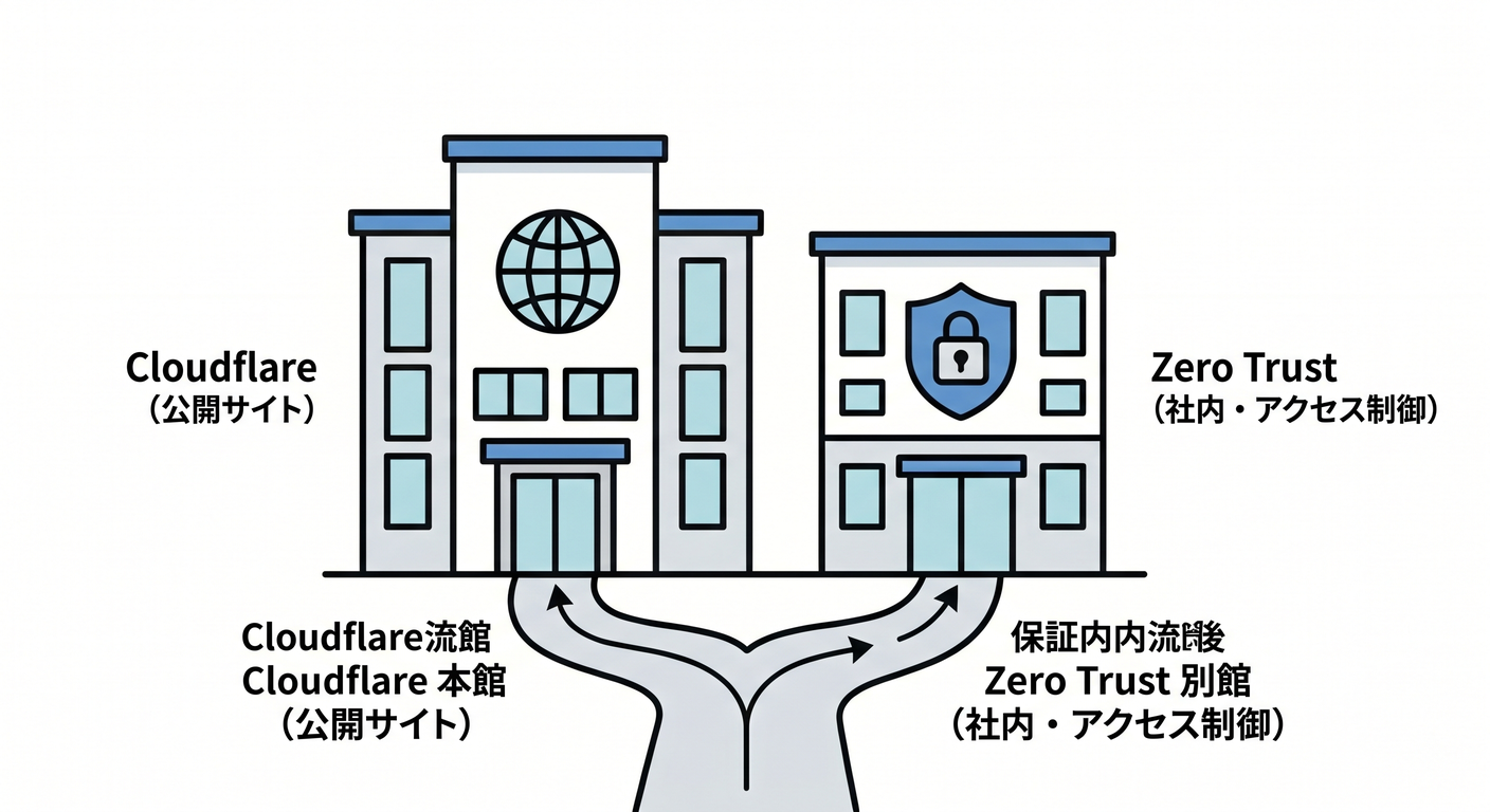 Zero Trust 別館のイメージ
