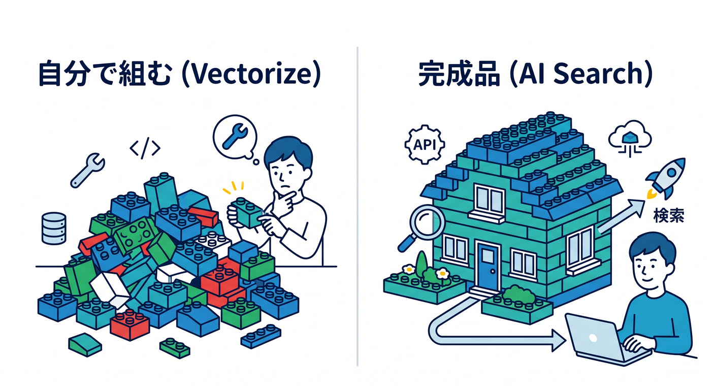 Vectorize vs Search