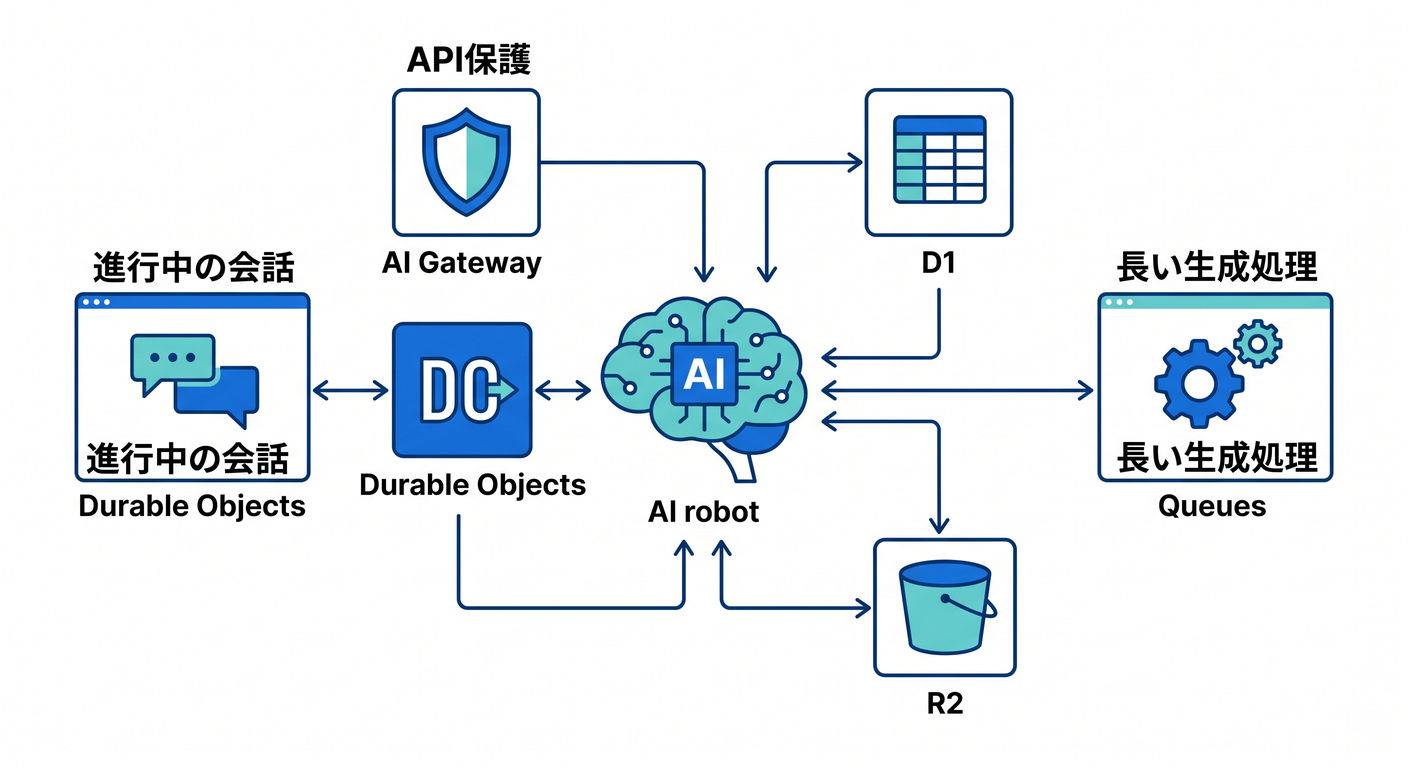 AIアプリの構成例