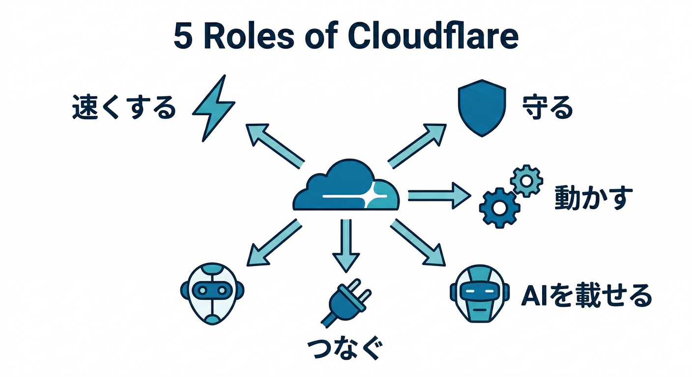 5 Roles of Cloudflare
