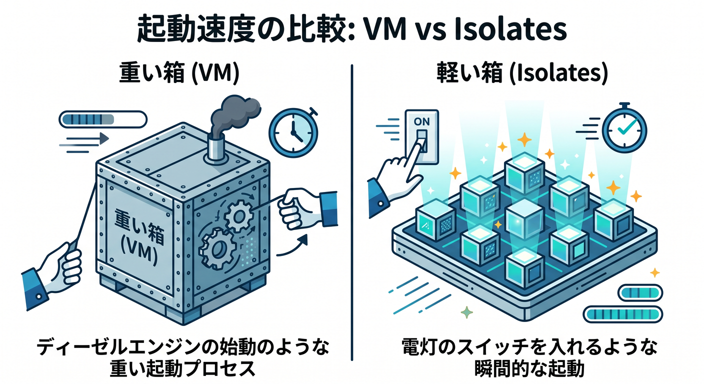 VM vs Isolates