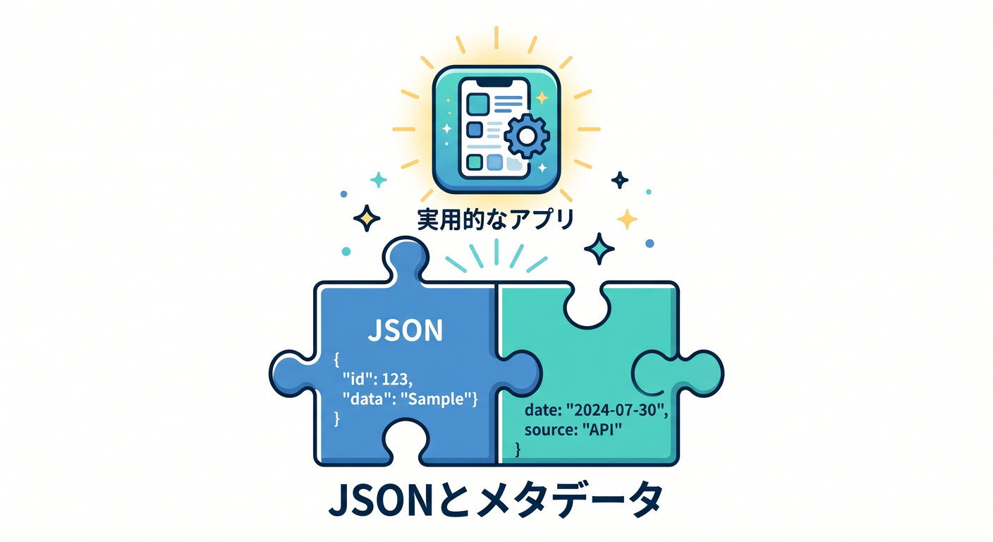 Chapter summary of JSON and metadata