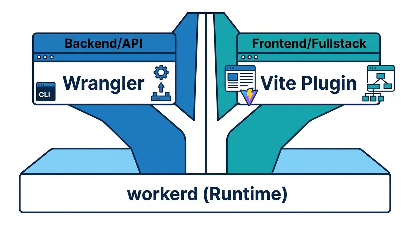 Wrangler vs Vite Plugin