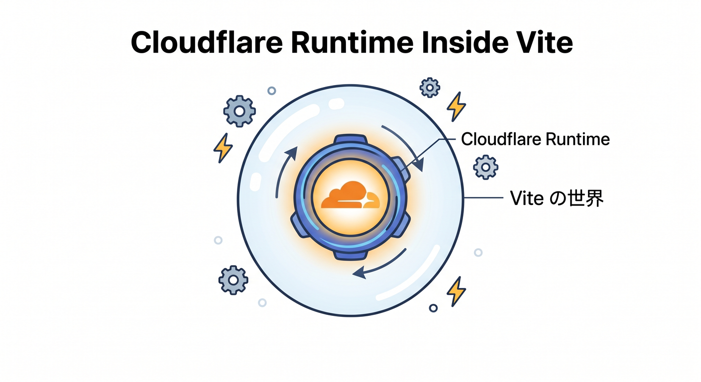 Cloudflare Runtime Inside Vite