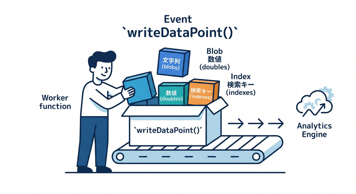Writing an event using writeDataPoint