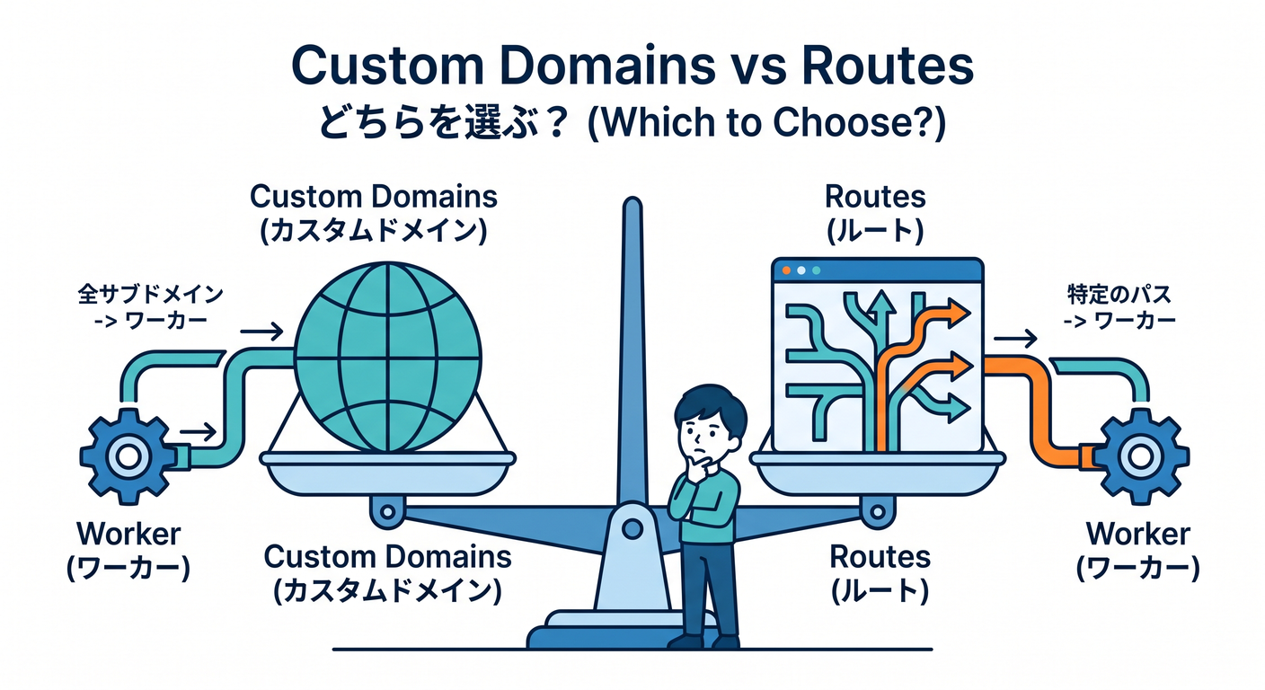 Custom Domains vs Routes