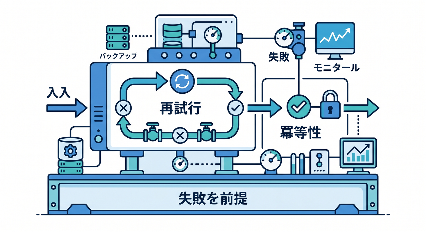 Summary of retry and failure design
