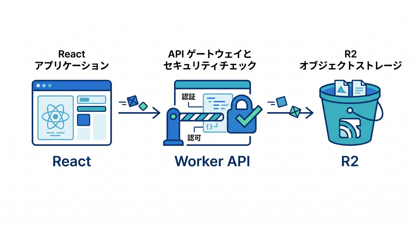 Worker as the API Gateway to R2