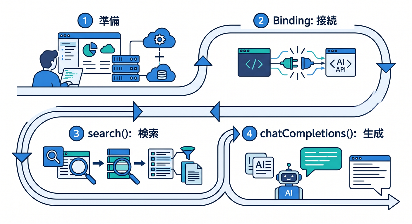Overall Workflow of AI Search Implementation