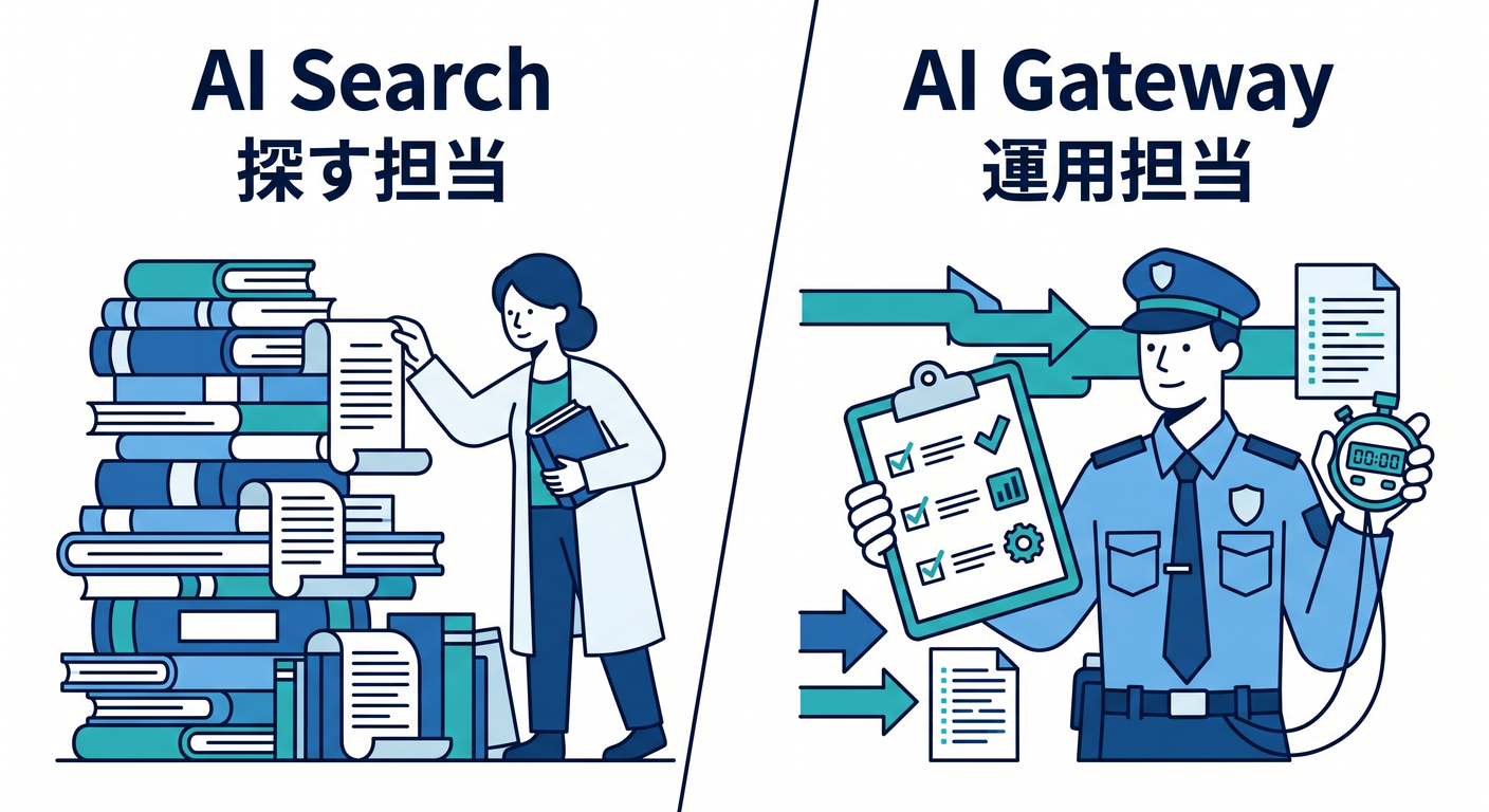 AI Search vs AI Gateway
