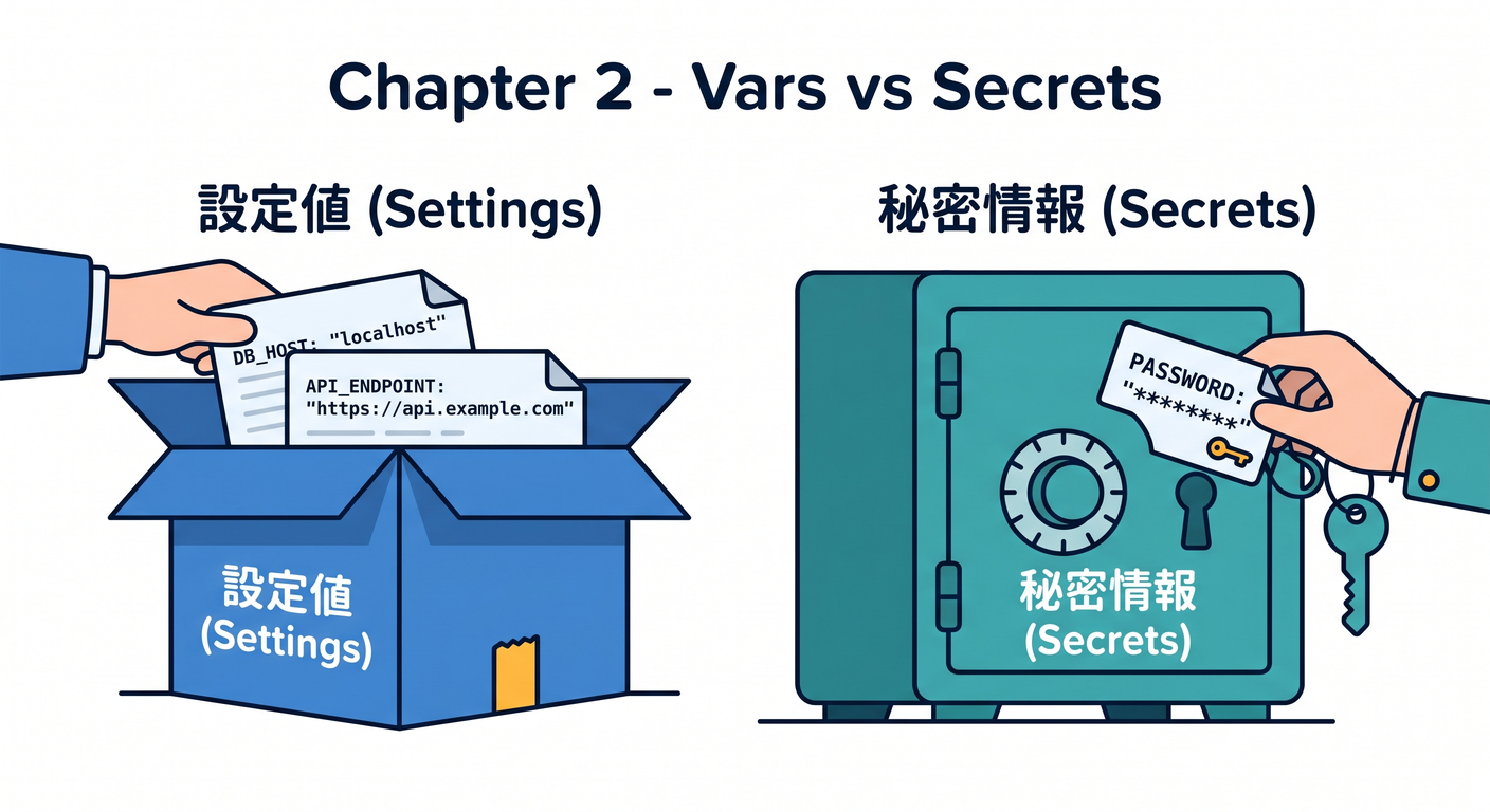 Chapter 2 - Vars vs Secrets
