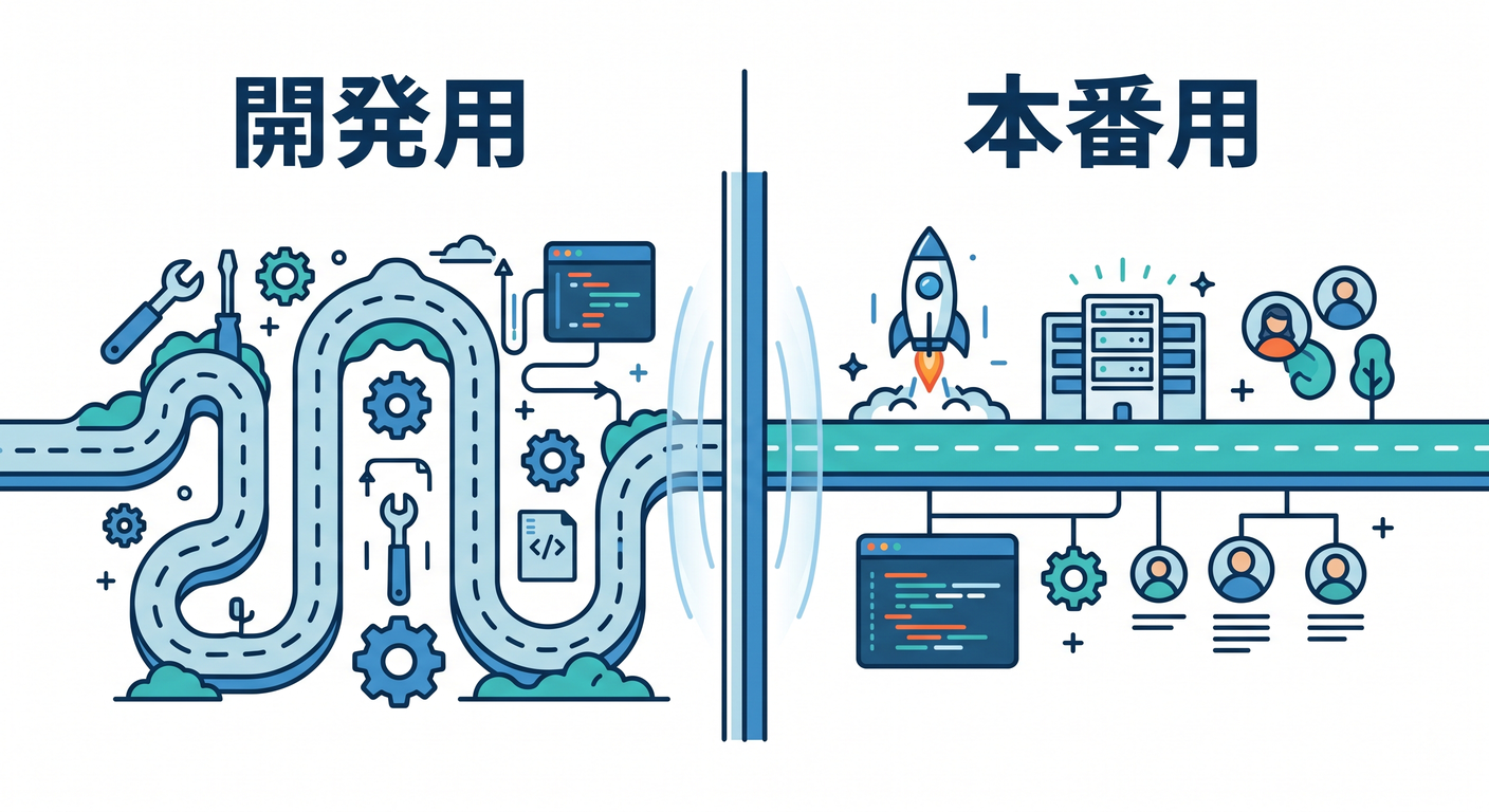Separating Dev and Prod Environments