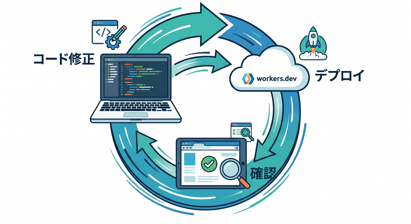 Fast Feedback Loop with workers.dev