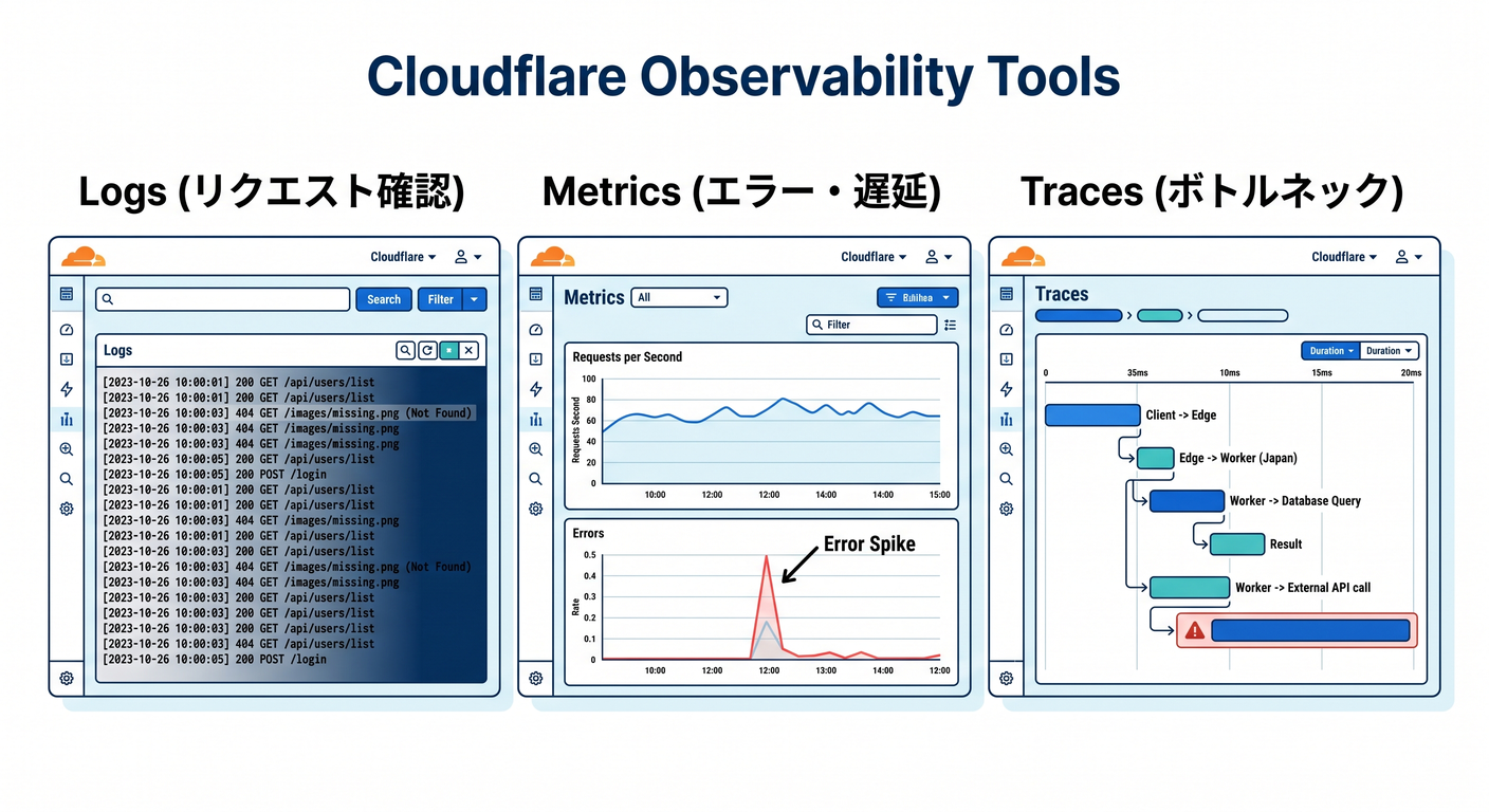 Cloudflare Observability Tools