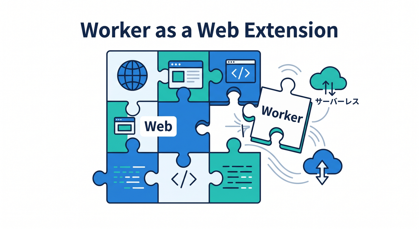 Worker as a Web Extension