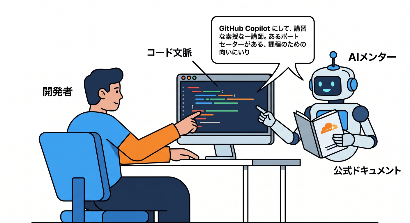 GitHub Copilot as a learning mentor using MCP