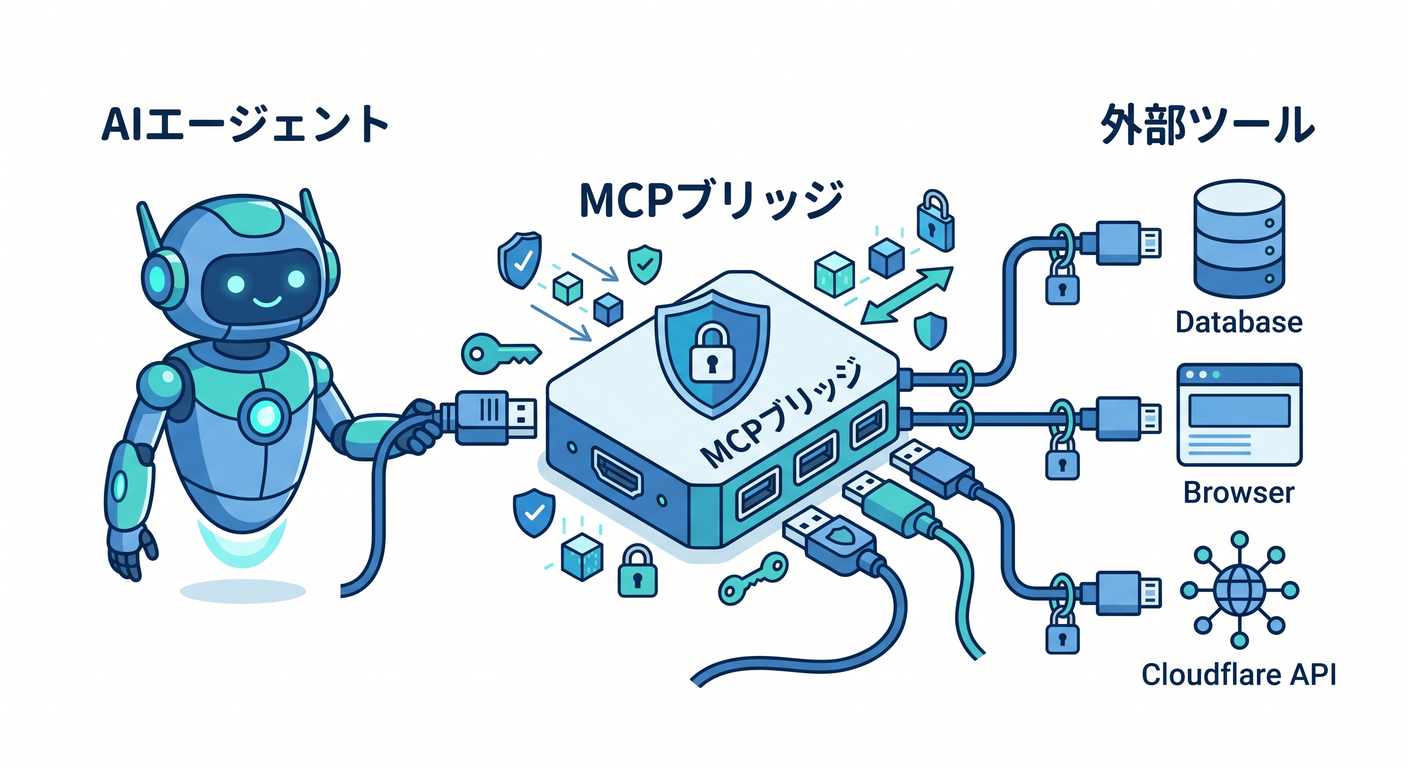 MCP bridging AI to external tools securely